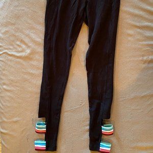 Justice Leggings w/ Rainbow Bottom
